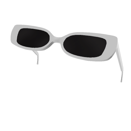 Roblox Item White Raised Sunglasses