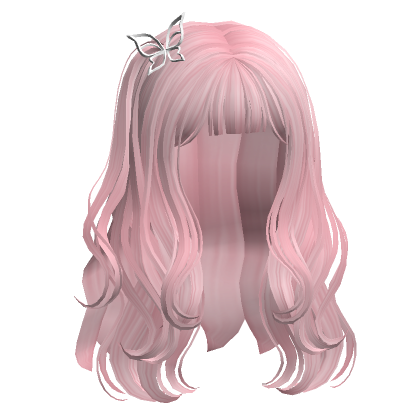 Deep Wavy Pink Hair, Roblox Wiki