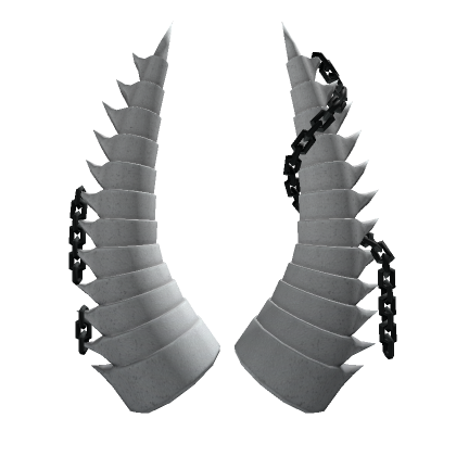 Roblox Item Chained Ice Dragon Horns
