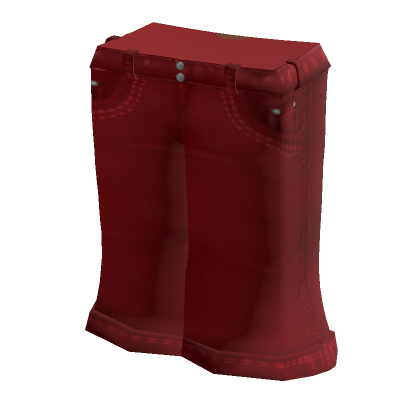 Flared Jeans Red 3.0 Roblox