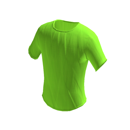 Roblox green sales t shirt