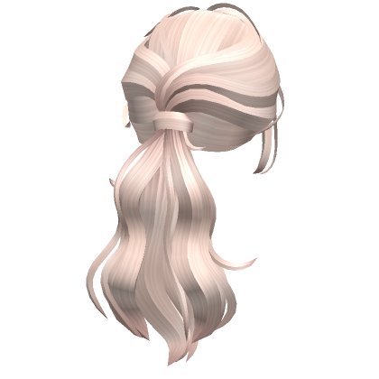 Long Lucious Layered Wavy Hair (Blonde)'s Code & Price - RblxTrade