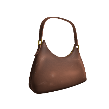 Roblox Item Monstera | Brown Vegan Leather Bag