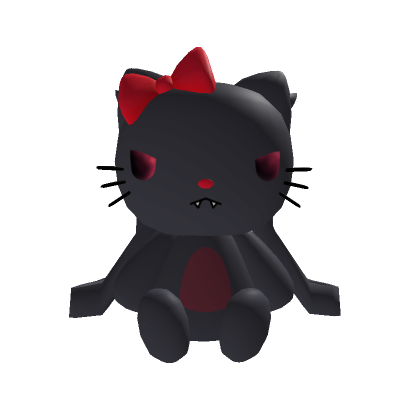 Emo cat Backpack Black (1.0)