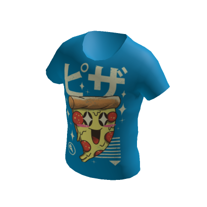 Cat Bone Design Pizza Girls T-Shirt