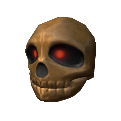 Roblox Item Gold Skull