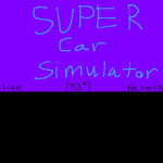 UPDATE! Super Car Simulator 