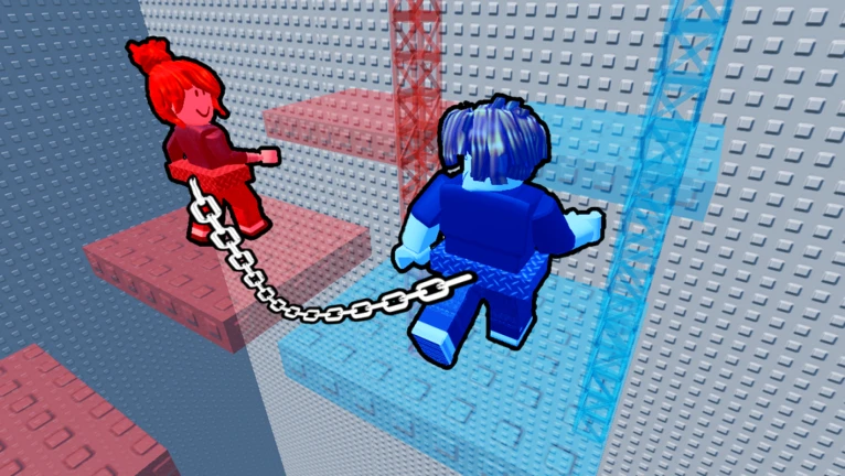 Chained [2 Player Obby] | Roblox Game - Rolimon's