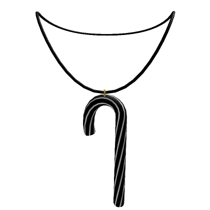 Roblox Item Dark Candy Cane Necklace 1.0
