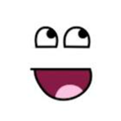 transparent epic face - Roblox
