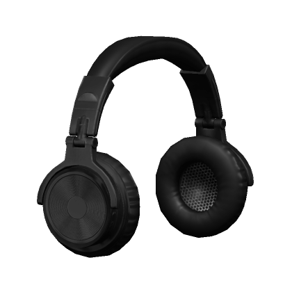 Black Deluxe Headphones | Roblox Item - Rolimon's