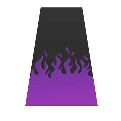 Roblox Item Purple Fire Black Cape
