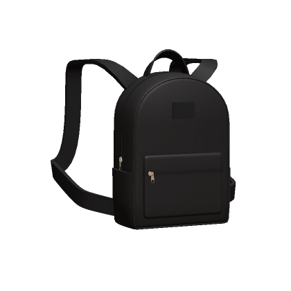 Roblox black online backpack