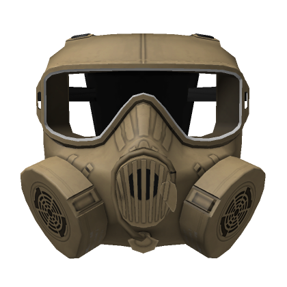 Clear Tan M50 Gas Mask | Roblox Item - Rolimon's