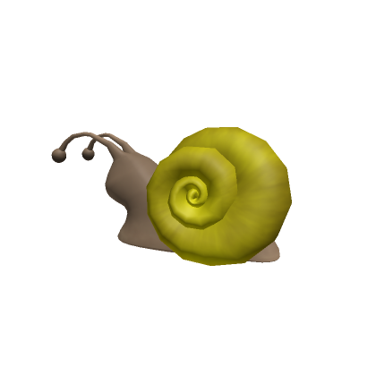 Roblox Item Yellow Snail Left Shoulder