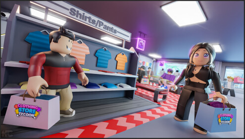 Clothing Store Tycoon ️ [ROBBERS] - Roblox