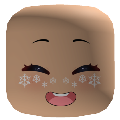 Roblox Item Cute Christmas face♡