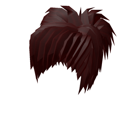 Roblox Item Auburn/Red Emo Scene Spiked Hair