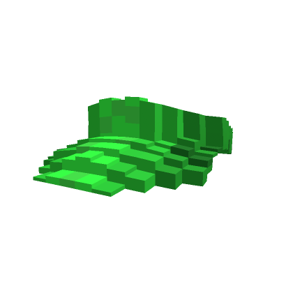 Roblox Item Green 8-Bit Visor