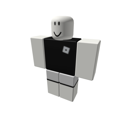 Black Roblox Default Outfit - Roblox