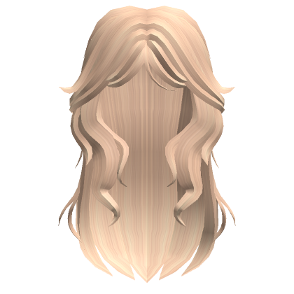 Anime Layered Y2K Messy Popular Girl Hair (Blonde) - Roblox