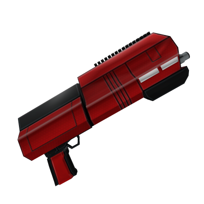 Pistolet laser de ranger en acier rouge - Exclusivité GameStop