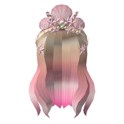 Mermaid Princess Blonde to Pink Hair, Roblox Wiki