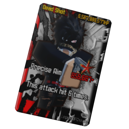Dead Shot Trading Card 