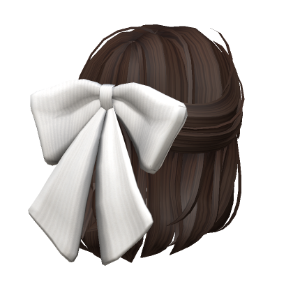 Fairy Bow Hair - Brunette | Roblox Item - Rolimon's