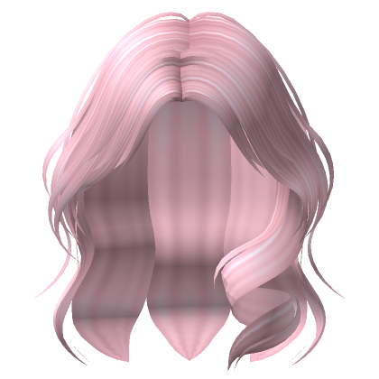Lovely Waves Hair (Pink) | Roblox Item - Rolimon's