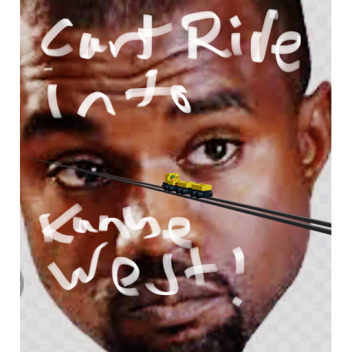 Paseo en carro hacia Kanye West