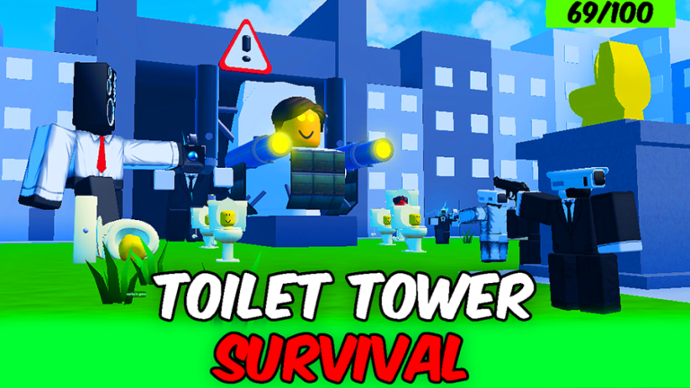 [💥FLOORS] Toilet Tower Survival