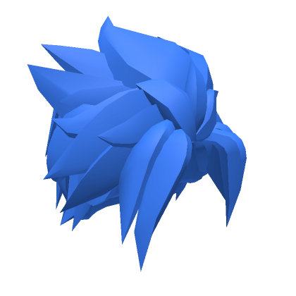 Blue Anime Boy Hair's Code & Price - RblxTrade