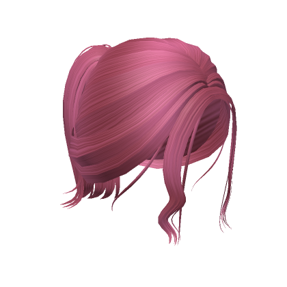 Roblox Item Hot Pink Cheap Y2K Pretty Ponytail 