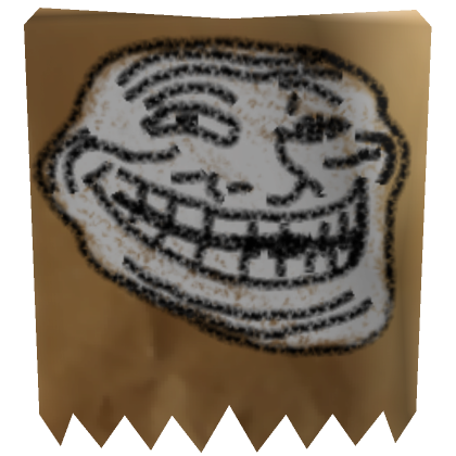 Meme troll-face mask  Roblox Item - Rolimon's