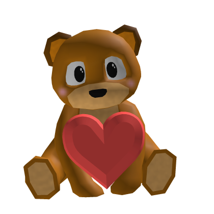 Roblox Item Valentines Teddy Bear