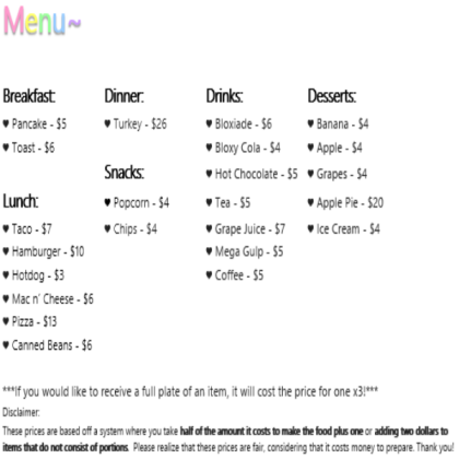 Bloxburg Menu Roblox