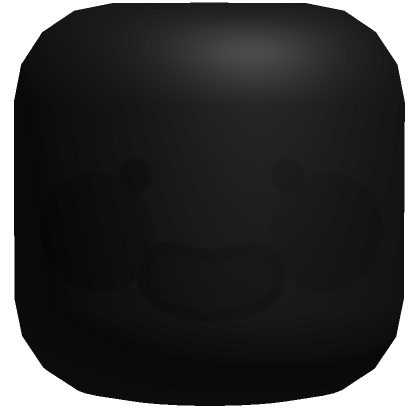Silly Smile (Black) | Roblox Item - Rolimon's