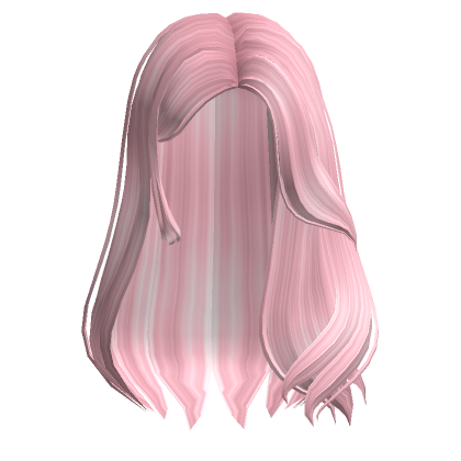 Shy Girl Pink Hair - Roblox