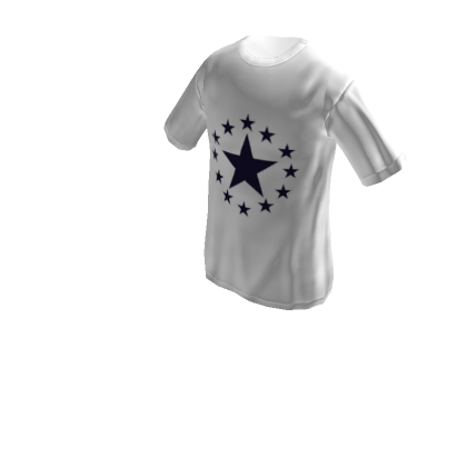 Large Star Print T-Shirt | Roblox Item - Rolimon'S