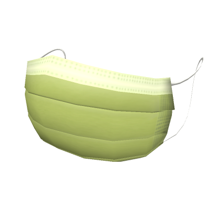 Roblox Item Green Surgical Mask