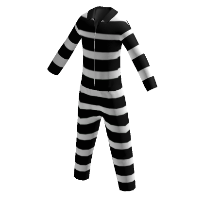 Roblox Item Striped Prison Jumpsuit