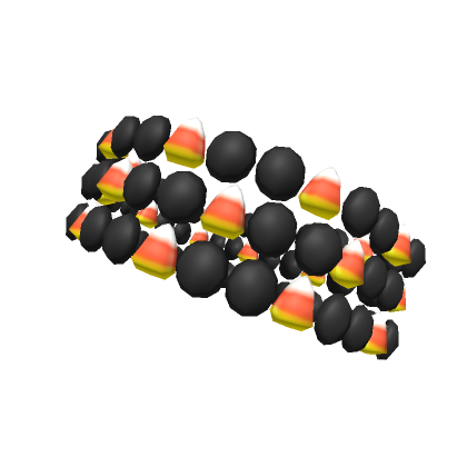Roblox Item Candy Corn Black Beaded Arm Bands