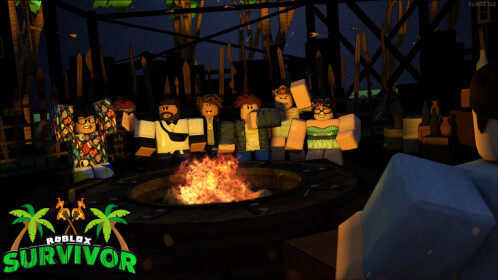 I was playing Survivor Roblox and these guys were in the game
