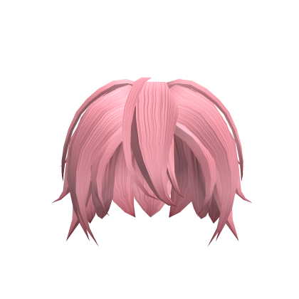 Roblox Item Pink Anime Hair