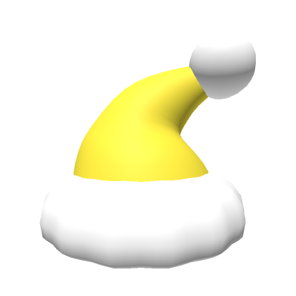 Yellow santa hat store