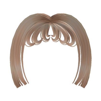 Roblox Item Swirly-Cut Bangs in Blonde