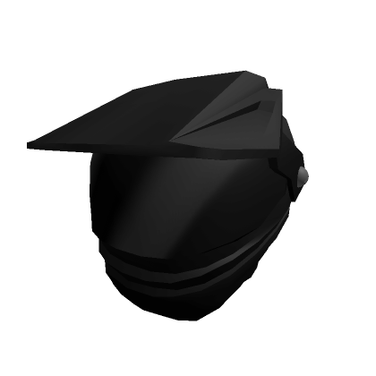 Black Motorcycle Helmet - Roblox