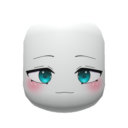 Kawaii Face Png - Anime Face Roblox - Free Transparent PNG