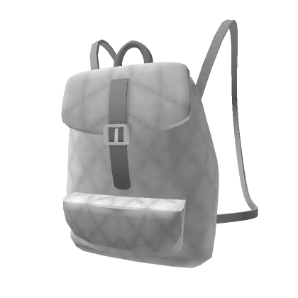 Roblox Item White Trendy Backpack 3.0